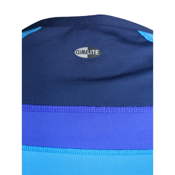 Adidas Climate. Blue and Purple Sport Top Size L - Picture 16 of 16